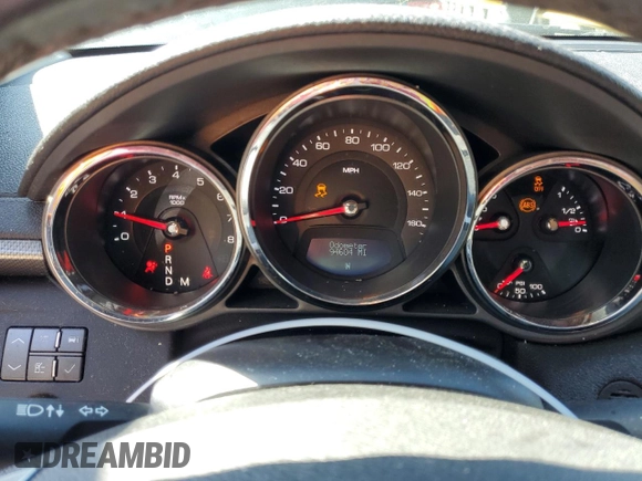 2013 Cadillac CTS Luxury with VIN 1G6DE5E55D0100513, listed as a Copart auction lot 52368125 with 94,604 mi miles and Salvage Title. Bid and sale history available at carsss.com. Image 9.