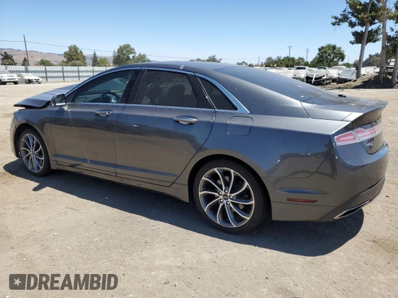 2019 Lincoln MKZ Hybrid Reserve I with VIN 3LN6L5LU6KR605765, listed as a Copart auction lot 64792915 with 46,298 mi miles and Salvage title. Bid and sale history available at DreamBid. Image 2.