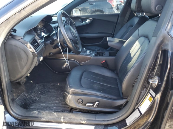 2018 Audi A7 Premium Plus with VIN WAUW3AFC3JN090173, listed as a Copart auction lot 40884873 with 61,474 mi miles. Bid and sale history available at carsss.com. Image 7.