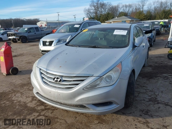 2011 Hyundai Sonata GLS with VIN 5NPEB4AC6BH281548, listed as a IAAI auction lot 41442475 with 129,665 mi miles and . Bid and sale history available at carsss.com. Image 17.