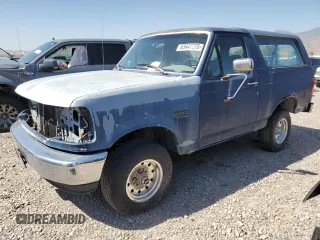 1993 Ford Bronco Eddie Bauer with VIN 1FMEU15N2PLA72536, listed as a Copart auction lot 63647275 with 1,317,804 mi miles and Clean title. Bid and sale history available at DreamBid. Image 1.