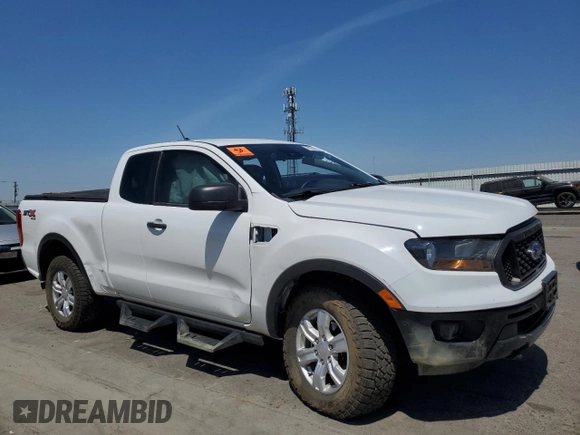 2020 Ford Ranger XL with VIN 1FTER1FH6LLA14955, listed as a Copart auction lot 60250875 with 55,679 mi miles and Salvage title. Bid and sale history available at DreamBid. Image 4.