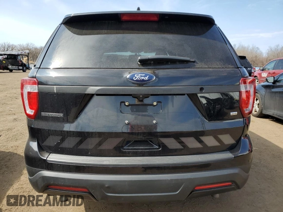 2019 Ford Police Interceptor Utility z VIN 1FM5K8AR8KGB23045, wystawiony jako Copart lot #43536005 z przebiegiem 93 164 mil mil oraz Szkoda całkowita • Salvage title. Historia ofert i sprzedaży dostępna na DreamBid. Obrazek 6.