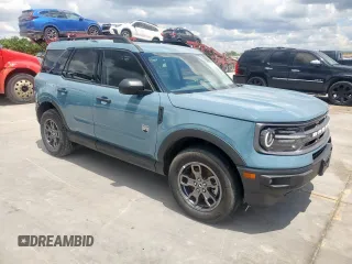 2022 Ford Bronco Sport Big Bend z VIN 3FMCR9B60NRE03603, wystawiony jako Copart lot #55861855 z przebiegiem 2949 mil mil oraz Szkody całkowita. Historia ofert i sprzedaży dostępna na DreamBid. Obrazek 4.