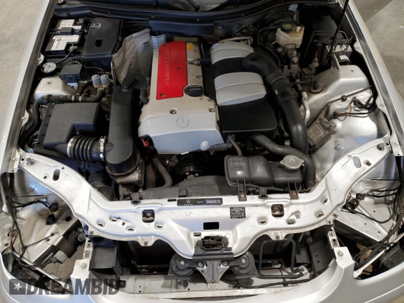 2002 Mercedes-Benz SLK-Class 2.3L Kompressor with VIN WDBKK49F42F262412, listed as a Copart auction lot 74314334 with 126,333 mi miles and Clean Title. Bid and sale history available at carsss.com. Image 11.