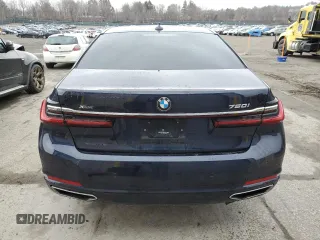 2020 BMW 7 Series 750i xDrive with VIN WBA7U2C09LGJ59554, listed as a Copart auction lot 42056323 with 56,101 mi miles. Bid and sale history available at carsss.com. Image 6.