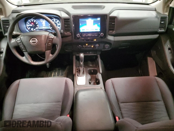 2024 Nissan Frontier S with VIN 1N6ED1CL5RN607496, listed as a Copart auction lot 50580225 with 7,204 mi miles and Salvage Title. Bid and sale history available at DreamBid. Image 8.