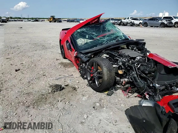2014 Chevrolet Corvette Z51 3LT with VIN 1G1YM2D78E5128094, listed as a Copart auction lot 59818955 with Not provided miles and Salvage title. Bid and sale history available at DreamBid. Image 13.