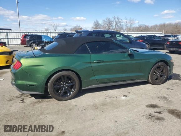 2022 Ford Mustang EcoBoost with VIN 1FATP8UH0N5129315, listed as a Copart auction lot 47427235 with 51,338 mi miles and Non Repairable. Bid and sale history available at carsss.com. Image 3.