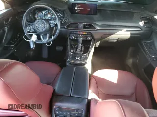 2023 Mazda CX-9 Carbon Edition with VIN JM3TCBDY8P0653953, listed as a Copart auction lot 48810905 with 27,677 mi miles and Salvage title. Bid and sale history available at DreamBid. Image 8.