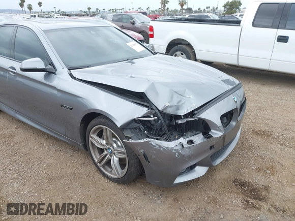 2016 BMW 5 Series 535i with VIN WBA5B1C58GG132970, listed as a IAAI auction lot 42120675 with 82,797 mi miles and . Bid and sale history available at DreamBid. Image 6.