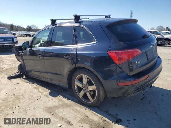 2011 Audi Q5 3.2L Premium Plus with VIN WA1DKAFP0BA100399, listed as a Copart auction lot 43693355 with 0 mi miles and Salvage Title. Bid and sale history available at carsss.com. Image 2.