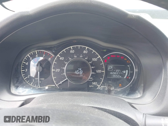 2015 Nissan Note S with VIN 3N1CE2CP5FL399036, listed as a IAAI auction lot 42349765 with 160,837 mi miles and . Bid and sale history available at DreamBid. Image 7.