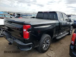 2019 Chevrolet Silverado 1500 RST with VIN 1GCRYEED3KZ241669, listed as a Copart auction lot 50583165 with 69,056 mi miles and Salvage Title. Bid and sale history available at DreamBid. Image 3.
