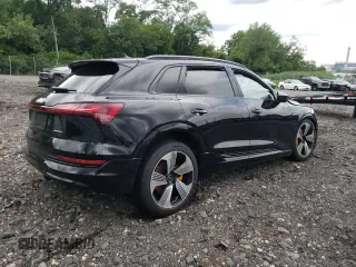 2023 Audi e-tron Premium Plus with VIN WA1LAAGE2PB007879, listed as a Copart auction lot 63622544 with Not provided miles and Salvage title. Bid and sale history available at DreamBid. Image 3.
