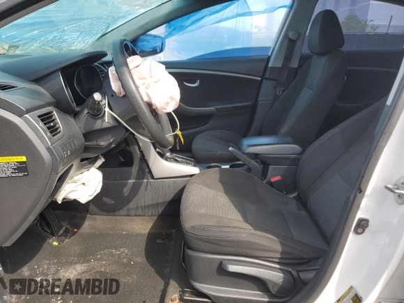 2013 Hyundai Elantra GT with VIN KMHD35LE7DU026988, listed as a Copart auction lot 72933624 with 0 mi miles and Salvage Title. Bid and sale history available at carsss.com. Image 7.