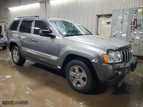 2007 Jeep Grand Cherokee Limited with VIN 1J8HR58237C579577, listed as a Copart auction lot 45373455 with 193,708 mi miles and Salvage Title. Bid and sale history available at carsss.com. Image 4.