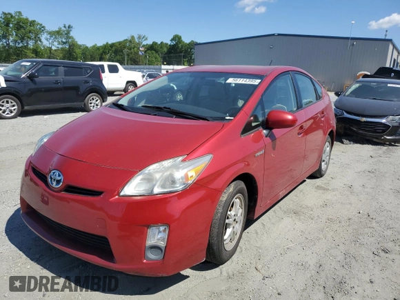 2010 Toyota Prius II with VIN JTDKN3DU9A0166365, listed as a Copart auction lot 56114395 with 200,164 mi miles and Clean Title. Bid and sale history available at carsss.com. Image 1.