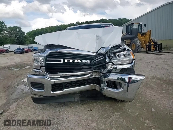 2020 Ram 2500 Big Horn with VIN 3C6UR5DJ3LG156158, listed as a Copart auction lot 63777614 with 129,864 mi miles and Salvage Title. Bid and sale history available at carsss.com. Image 11.