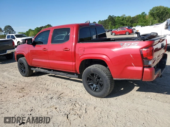 2020 Toyota Tacoma SR5 z VIN 3TMCZ5AN1LM304823, wystawiony jako Copart lot #52944755 z przebiegiem 92 244 mil mil oraz Szkoda całkowita • Salvage title. Historia ofert i sprzedaży dostępna na DreamBid. Obrazek 2.