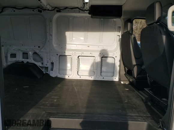 2023 Ford Transit Cargo with VIN 1FTYE1Y85PKB93653, listed as a Copart auction lot 47221395 with 11,048 mi miles and Salvage Title. Bid and sale history available at carsss.com. Image 11.