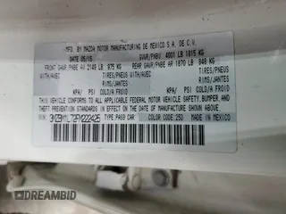 2015 Mazda 3 i Touring with VIN 3MZBM1L72FM222425, listed as a Copart auction lot 54320745 with 157,537 mi miles and Clean Title. Bid and sale history available at carsss.com. Image 13.