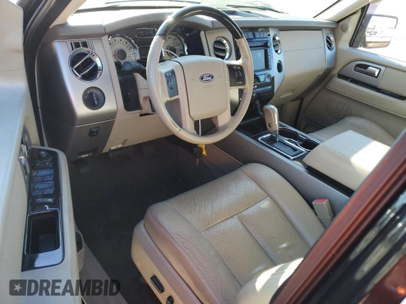 2012 Ford Expedition EL Limited with VIN 1FMJK1K54CEF65609, listed as a Copart auction lot 87046214 with 164,949 mi miles and Salvage Title. Bid and sale history available at carsss.com. Image 8.