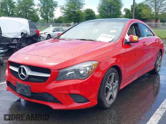 2014 Mercedes-Benz CLA 250 with VIN WDDSJ4EB4EN031145, listed as a IAAI auction lot 42281600 with 113,684 mi miles and . Bid and sale history available at DreamBid. Image 16.