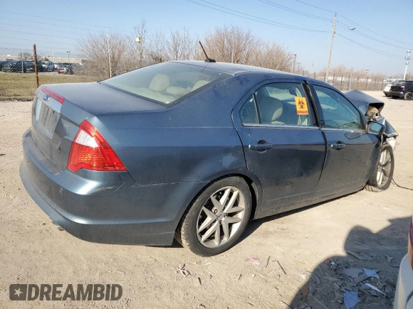 2012 Ford Fusion SEL z VIN 3FAHP0JAXCR192513, wystawiony jako Copart lot #48873205 z przebiegiem 163 110 mil mil oraz Szkoda całkowita • Salvage title. Historia ofert i sprzedaży dostępna na DreamBid. Obrazek 3.