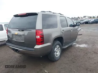 2013 Chevrolet Tahoe LS with VIN 1GNSCAE06DR105066, listed as a IAAI auction lot 41586288 with 161,639 mi miles and . Bid and sale history available at DreamBid. Image 4.