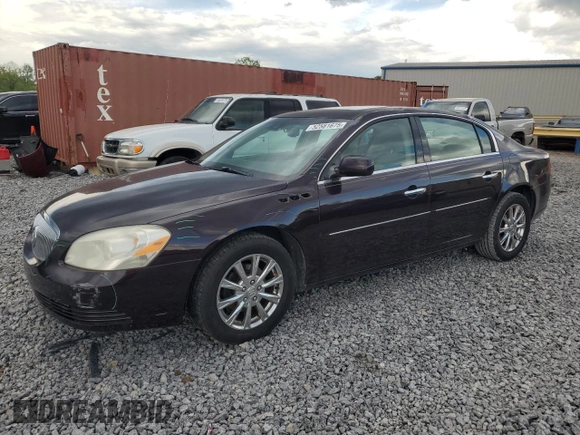 2009 Buick Lucerne CXL-4 with VIN 1G4HD57109U140442, listed as a Copart auction lot 52581675 with 139,969 mi miles and Salvage Title. Bid and sale history available at carsss.com. Image 1.