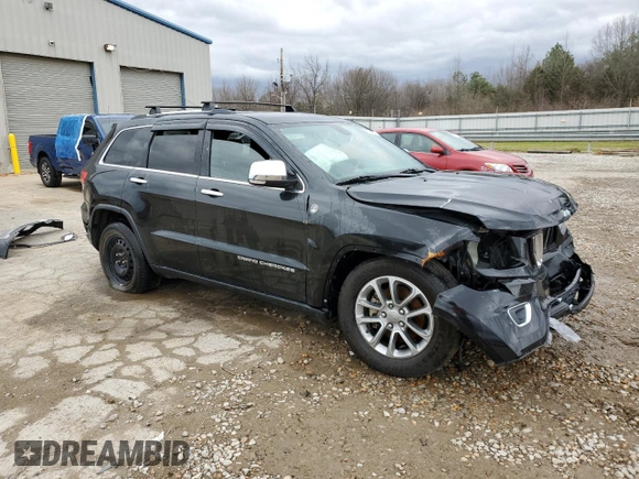 2015 Jeep Grand Cherokee Limited with VIN 1C4RJFBGXFC814746, listed as a Copart auction lot 47771625 with 0 mi miles and Clean Title. Bid and sale history available at carsss.com. Image 4.