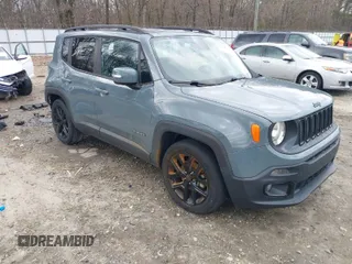 2017 Jeep Renegade Latitude with VIN ZACCJABB9HPF63259, listed as a IAAI auction lot 41729171 with 88,965 mi miles. Bid and sale history available at carsss.com. Image 1.