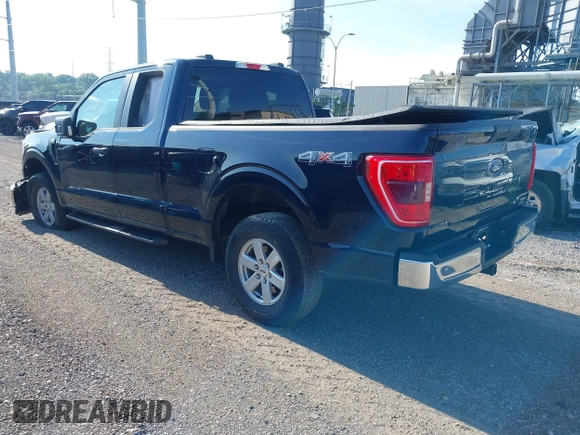 2021 Ford F-150 XL with VIN 1FTEX1EP3MFC93375, listed as a IAAI auction lot 42589933 with 65,132 mi miles and . Bid and sale history available at DreamBid. Image 3.