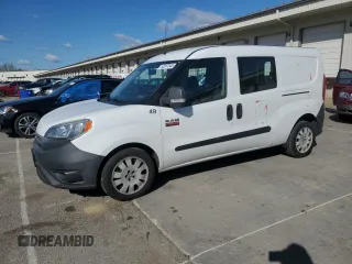 2015 Ram ProMaster City Cargo Tradesman with VIN ZFBERFAT1F6A02522, listed as a Copart auction lot 52597545 with 184,024 mi miles and Clean Title. Bid and sale history available at carsss.com. Image 1.