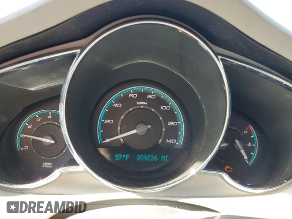 2009 Chevrolet Malibu 1LS with VIN 1G1ZG57B494216309, listed as a Copart auction lot 52386275 with 209,236 mi miles and Salvage Title. Bid and sale history available at DreamBid. Image 9.