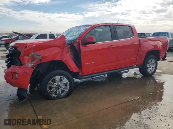 2017 GMC Canyon 2WD SLE with VIN 1GTG5CEN5H1244268, listed as a Copart auction lot 42705395 with 76,794 mi miles and Salvage Title. Bid and sale history available at carsss.com. Image 1.