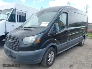 2015 Ford Transit Cargo Van with VIN 1FTYR2CM8FKA84486, listed as a IAAI auction lot 42009810 with 133,864 mi miles. Bid and sale history available at carsss.com. Image 17.