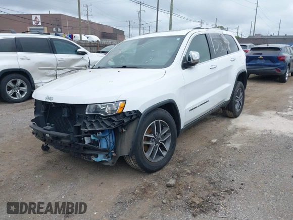 2020 Jeep Grand Cherokee Limited X with VIN 1C4RJFBG7LC360502, listed as a IAAI auction lot 42346324 with 60,607 mi miles and . Bid and sale history available at DreamBid. Image 18.