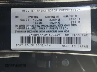 2023 Mazda Mazda3 Hatchback 2.5 S Select with VIN JM1BPAKM5P1600639, listed as a Copart auction lot 39928703 with 5,902 mi miles. Bid and sale history available at carsss.com. Image 13.