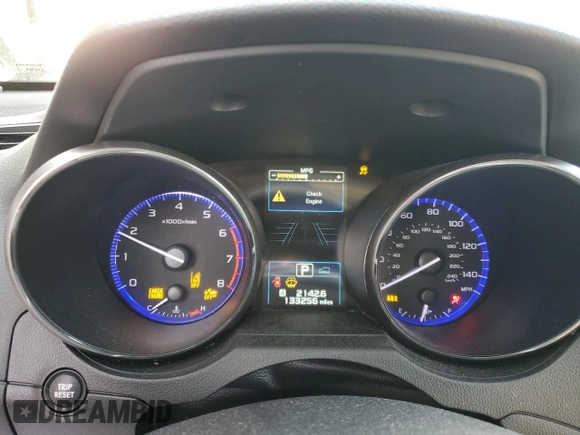 2015 Subaru Outback Premium with VIN 4S4BSBHC0F3311735, listed as a Copart auction lot 57499575 with 133,256 mi miles and Salvage title. Bid and sale history available at DreamBid. Image 9.