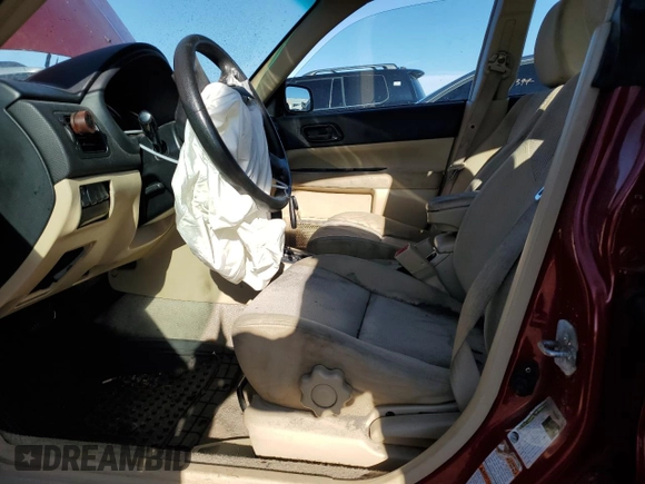 2006 Subaru Forester 2.5 X with VIN JF1SG636X6H722051, listed as a Copart auction lot 82668154 with 281,267 mi miles and Salvage Title. Bid and sale history available at carsss.com. Image 7.