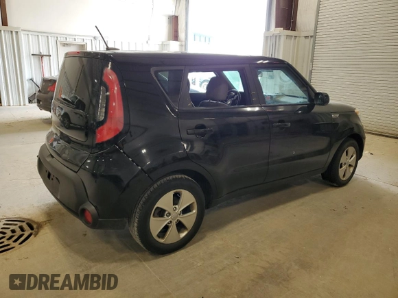 2015 Kia Soul with VIN KNDJN2A25F7768719, listed as a Copart auction lot 55647415 with Not Provided miles and Clean Title. Bid and sale history available at DreamBid. Image 3.