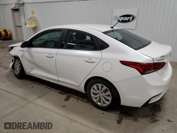 2021 Hyundai Accent SE with VIN 3KPC24A69ME131362, listed as a Copart auction lot 60901645 with 78,499 mi miles and Clean title. Bid and sale history available at DreamBid. Image 2.