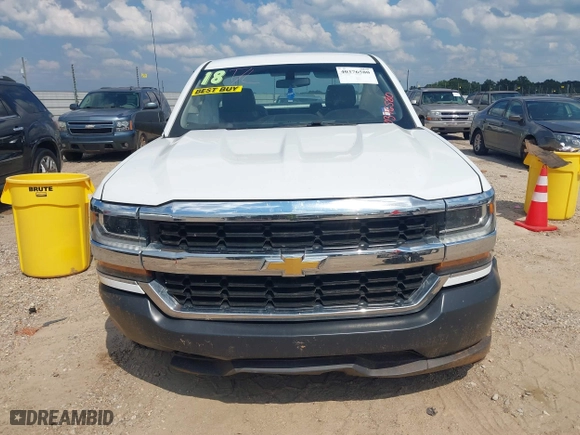 2018 Chevrolet Silverado 1500 Work Truck with VIN 1GCNCNEH8JZ134194, listed as a IAAI auction lot 40376580 with 155,003 mi miles. Bid and sale history available at carsss.com. Image 12.