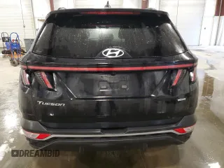 2022 Hyundai Tucson SEL with VIN 5NMJFCAE3NH031670, listed as a Copart auction lot 51646935 with 26,721 mi miles and Salvage Title. Bid and sale history available at DreamBid. Image 6.