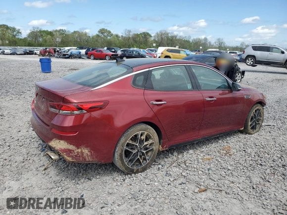 2020 Kia Optima SE z VIN 5XXGT4L31LG431727, wystawiony jako Copart lot #51875955 z przebiegiem 69 377 mil mil oraz Szkoda całkowita • Salvage title. Historia ofert i sprzedaży dostępna na DreamBid. Obrazek 3.
