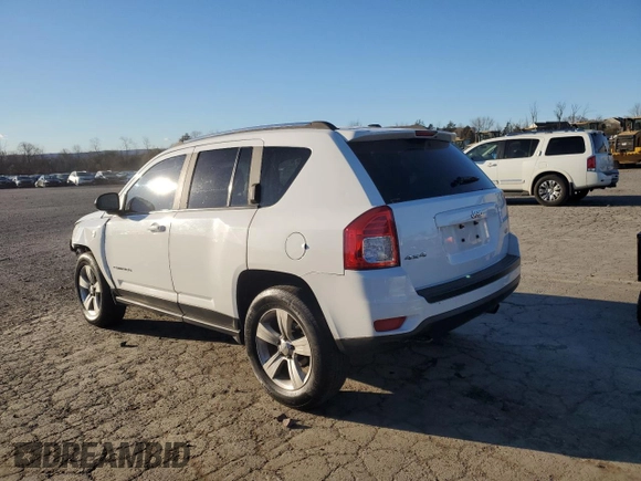2012 Jeep Compass Latitude with VIN 1C4NJDEB1CD621748, listed as a Copart auction lot 80527374 with 0 mi miles and Salvage Title. Bid and sale history available at carsss.com. Image 2.