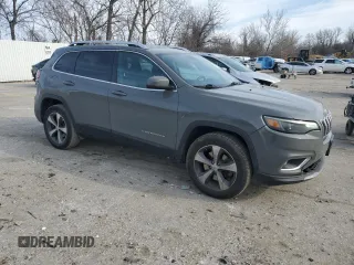 2020 Jeep Cherokee Limited with VIN 1C4PJMDX2LD512592, listed as a Copart auction lot 43871545 with 44,260 mi miles and Salvage title. Bid and sale history available at DreamBid. Image 4.