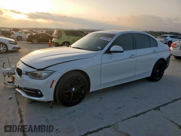 2018 BMW 3 Series 330i with VIN WBA8B9G50JNU57475, listed as a Copart auction lot 49146055 with 73,565 mi miles and Salvage Title. Bid and sale history available at carsss.com. Image 1.